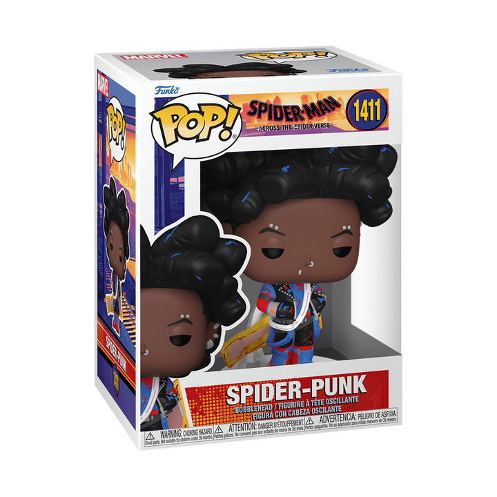 POP Marvel: Spider-Man ATSV - Spider-Punk (Unmasked)