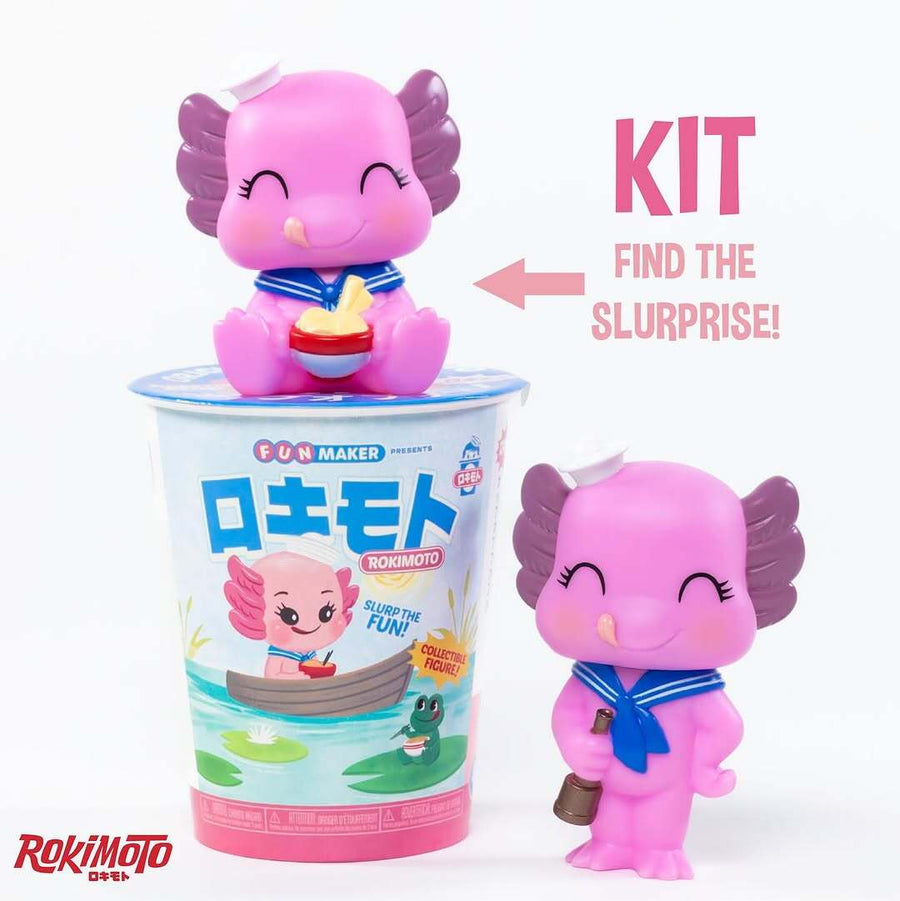 Funmaker Toy Rokimoto by Funmaker Inc : Kit (Axolotl) Blind Figure (Styles Vary) – vRare