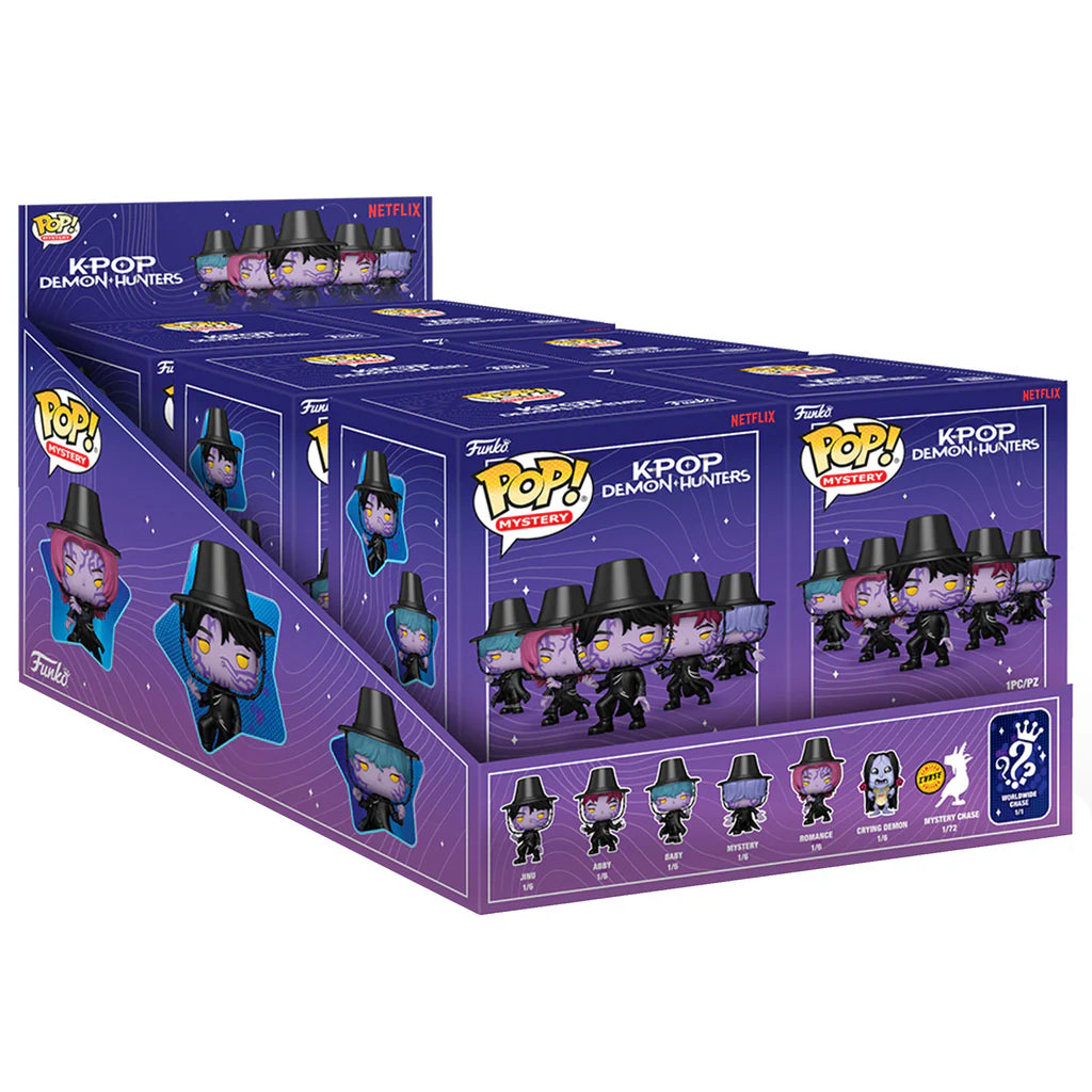Funko POP! Mystery: KPOP Demon Hunters - Sealed Display of 6 (Pre order) (Styles Vary)