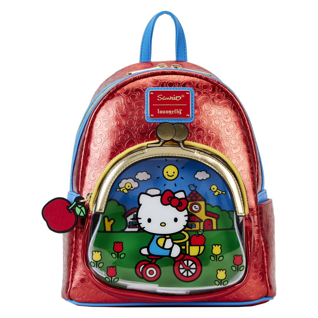 Loungefly Hello Kitty 50th Anniversary Coin Bag Mini Backpack – vRare