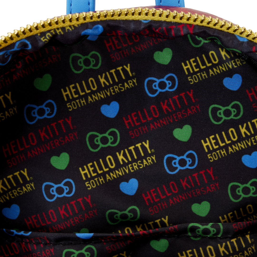 Loungefly Hello Kitty 50th Anniversary Coin Bag Mini Backpack