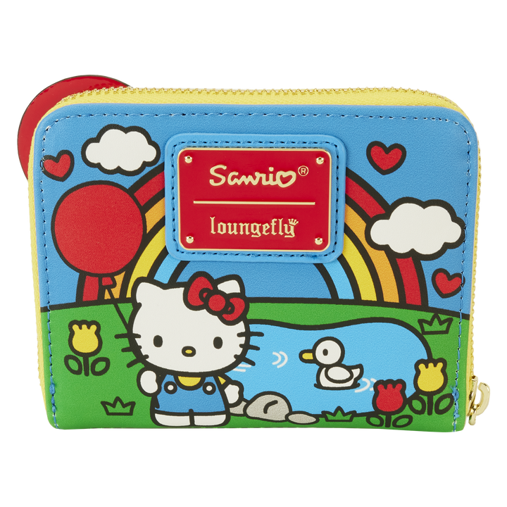 Loungefly Hello Kitty 50th Anniversary Chenille Zip Around Wallet