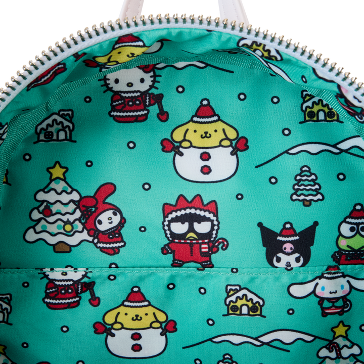 Loungefly Sanrio Hello Kitty & Friends Holiday Fire Place Mini Backpack