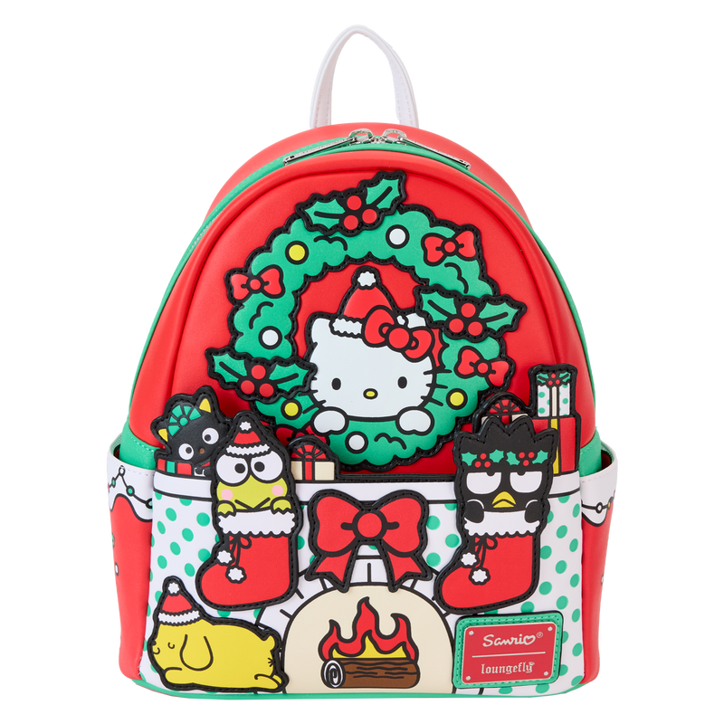 fila hello kitty backpack Sanrio for Teens Women Kawaii Faux Leather Daypack, Rucksack, Backpacks for Travel, Gifts for Women (Black Hello Kitty) : Clothing, Shoes & Jewelry Side mesh pockets. # #