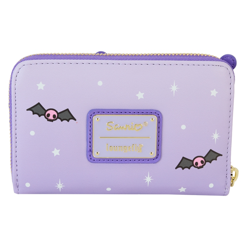 Loungefly Sanrio Kuromi and My Melody Glow Zip Around Wallet