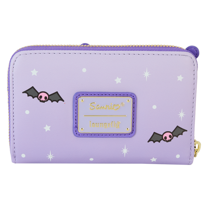 Loungefly Sanrio Kuromi and My Melody Glow Zip Around Wallet