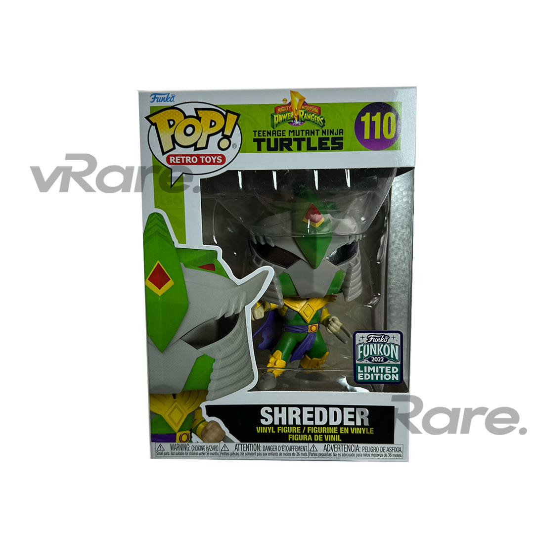 POP Retro Toys: MMPR x TMNT - Shredder as Green Ranger Shared Convention Exclusive