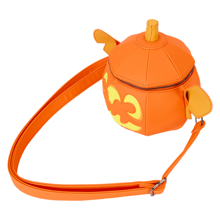 Loungefly Stitch Pumpkin Head Figural Glow Crossbody Bag