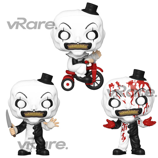 POP Horror: Terrifier - Bundle of 3 – vRare