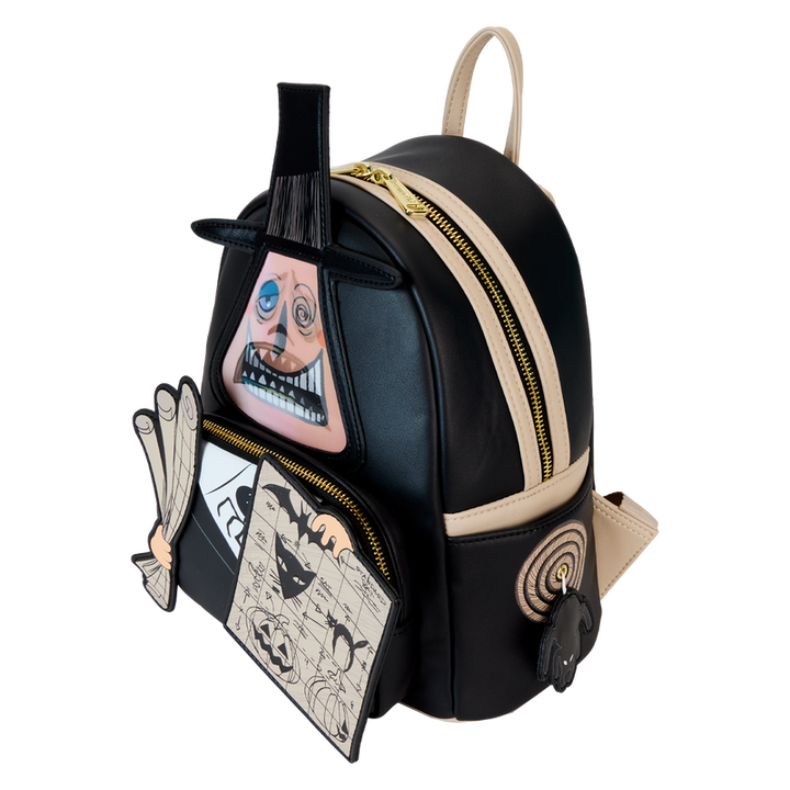 Loungefly The Nightmare Before Christmas Mayor with Plans Cosplay Lenticular Mini Backpack