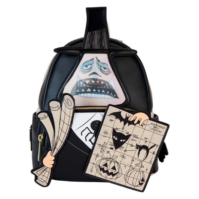 Loungefly The Nightmare Before Christmas Mayor with Plans Cosplay Lenticular Mini Backpack