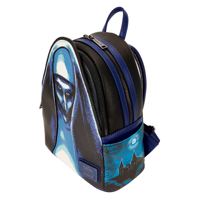 Loungefly The Nun Cosplay Light Up Glow Mini Backpack