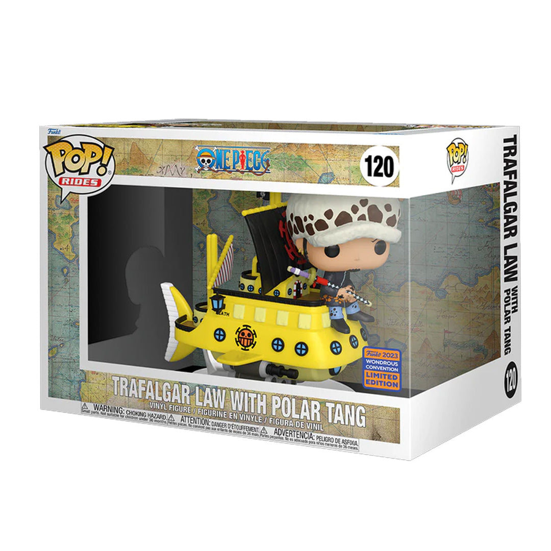 POP Rides: One Piece - Trafalgar Law on Polar Tang Wondercon Shared Convention Exclusive (Check Variant)