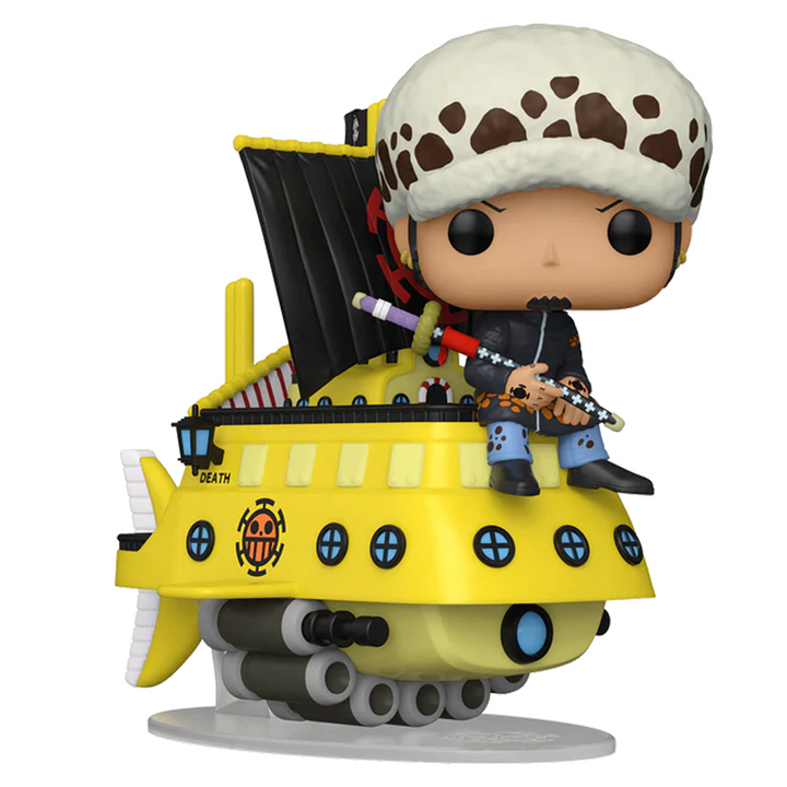 POP Rides: One Piece - Trafalgar Law on Polar Tang Wondercon Shared Convention Exclusive (Check Variant)