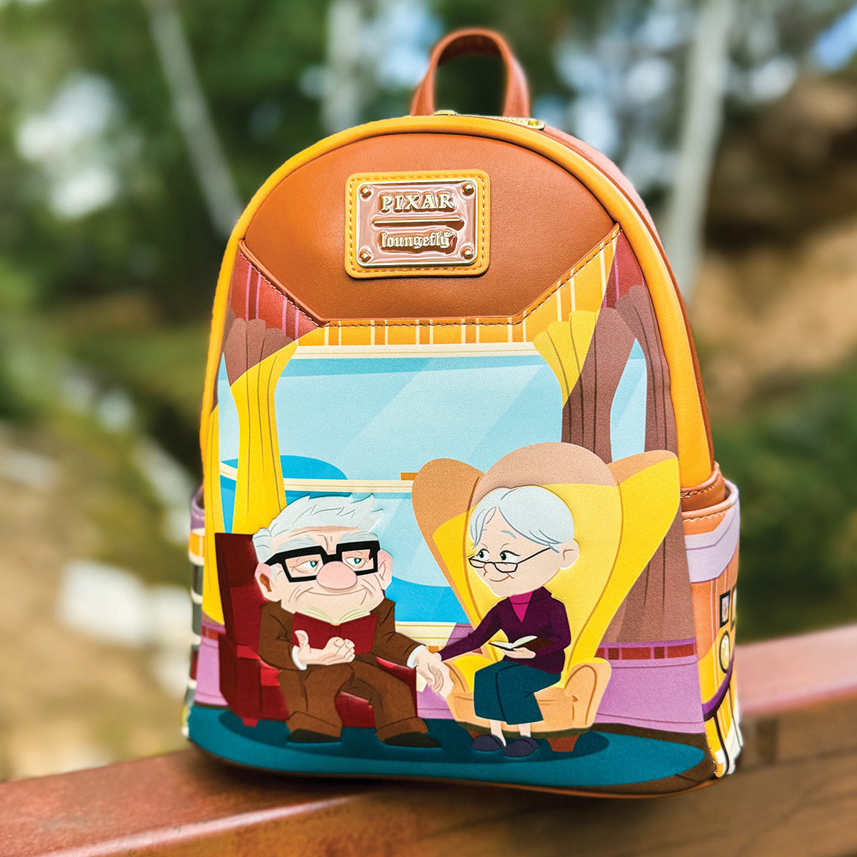 Loungefly UP Carl and Ellie Mini Backpack vRare Exclusive