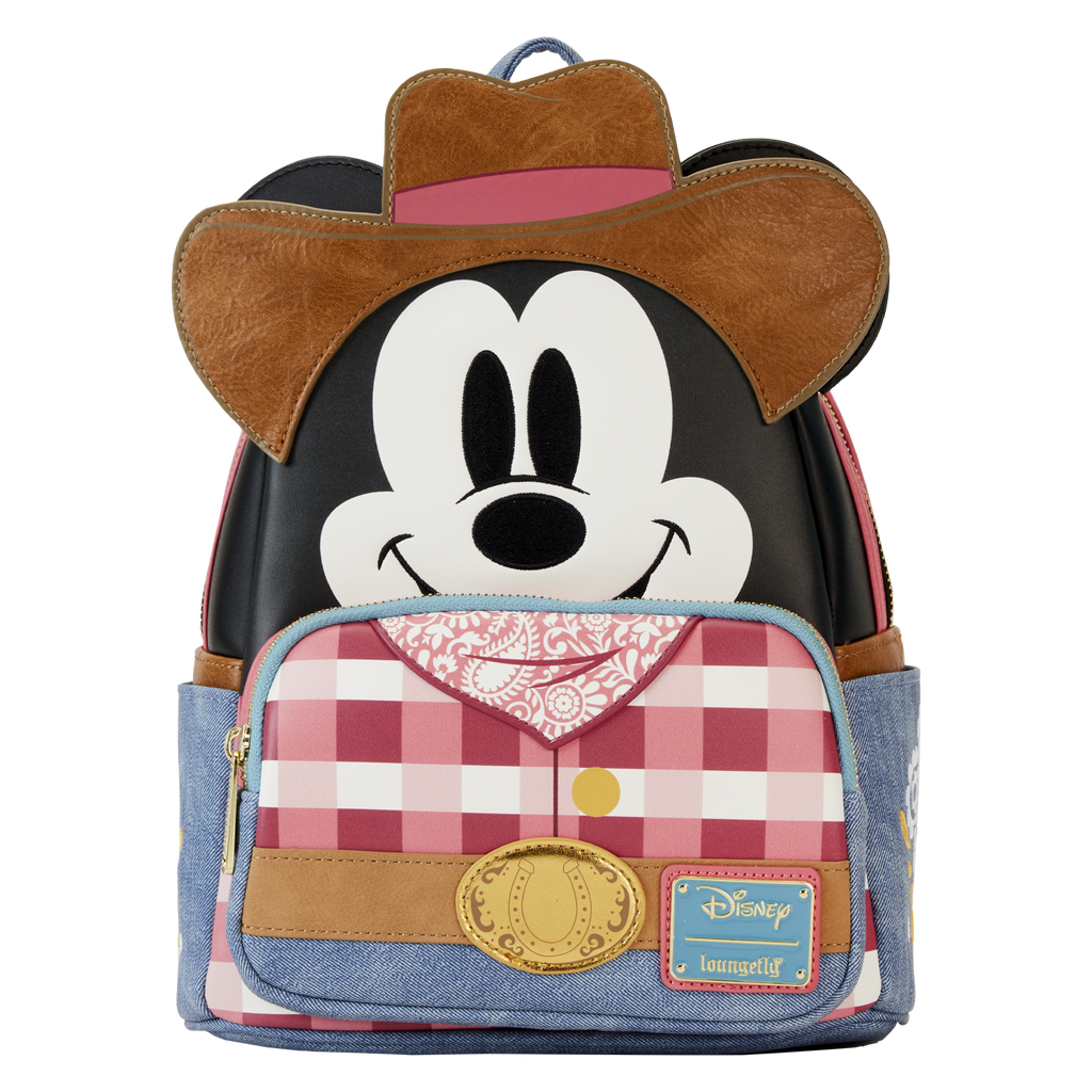 Loungefly Disney Western Mickey Mouse Cosplay Mini Backpack  display picture 2