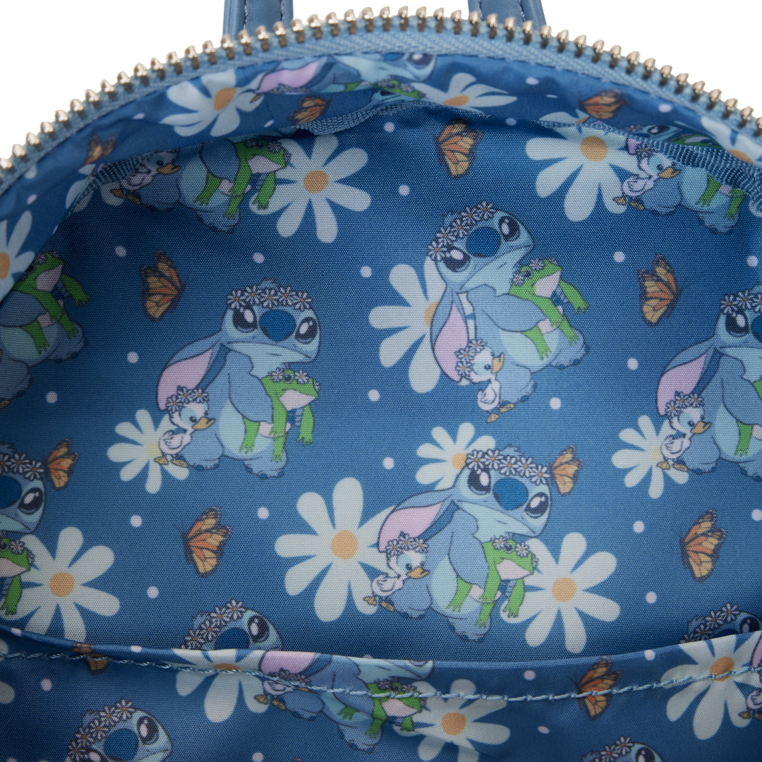 Loungefly Disney Lilo and Stitch Springtime Stitch Cosplay Mini Backpack