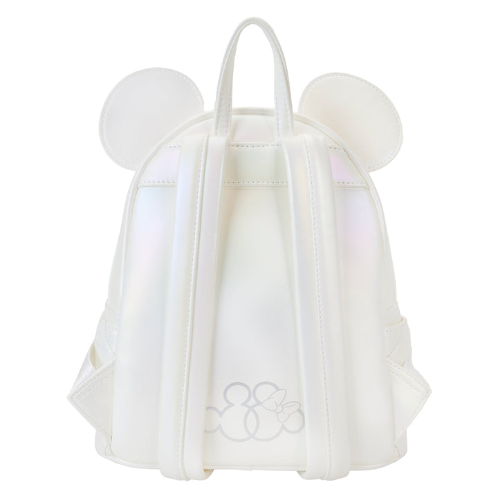 Loungefly Minnie Mouse Iridescent Wedding Mini Backpack