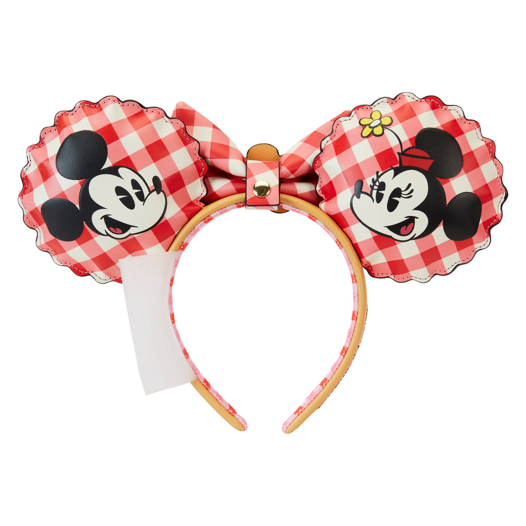 Loungefly Disney Mickey & Minnie Picnic Pie Ear Headband