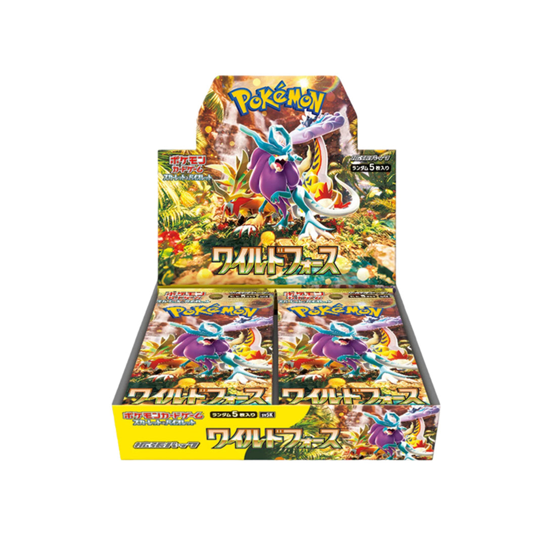 JPN Pokemon TCG : Pokmon Wild Force Booster Box vRare JPN Pokemon TCG : Pokmon Wild Force Booster Box vRare