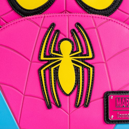 Loungefly Marvel Spider-Man Cosplay Glow-in-the-Dark Mini-Backpack - Entertainment Earth Exclusive