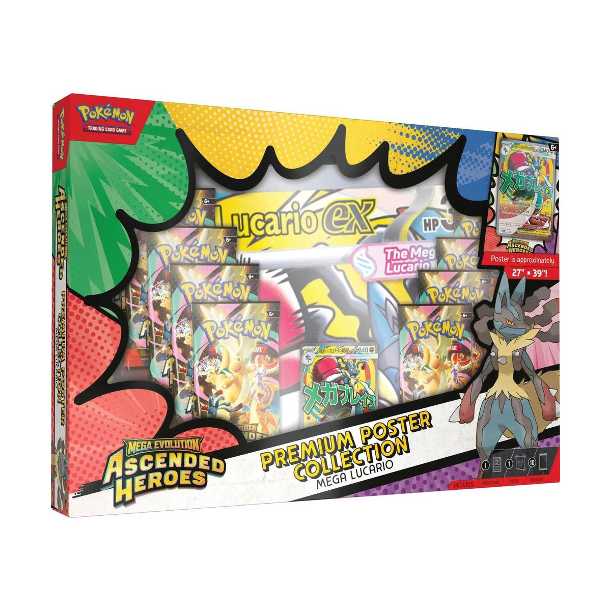 Pokémon day / ASCENDED HEROES COLLECTION Pokemon TCG : Ascended Heroes Premium Poster Collection(STYLES