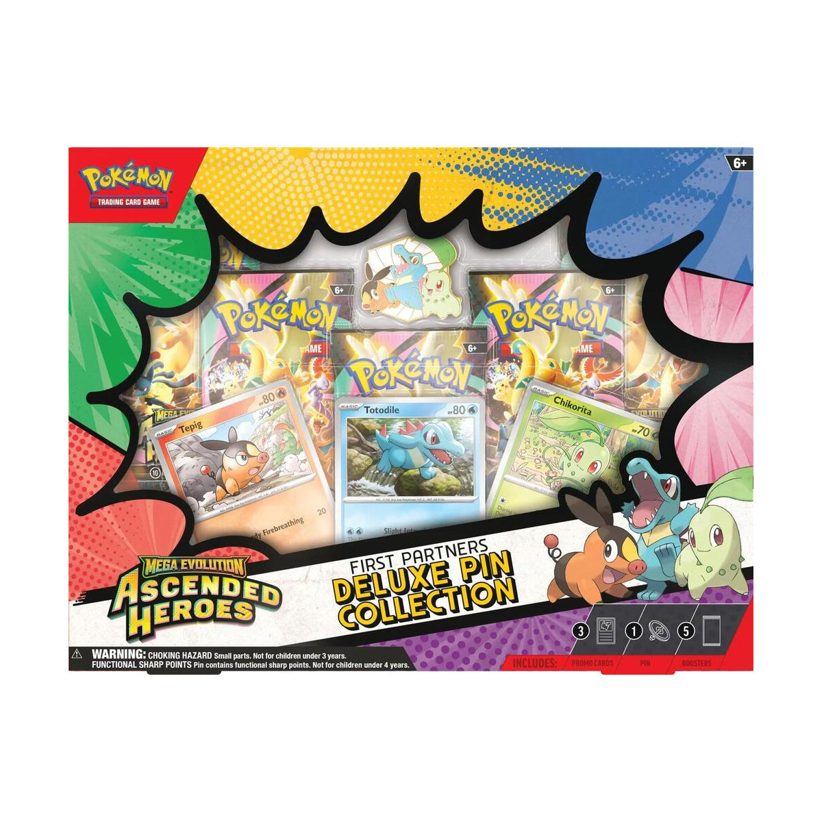 ポケモン Ascended Heroes Deluxe Pin Collect Pokemon TCG : Ascended Heroes Deluxe Pin Collection – vRare