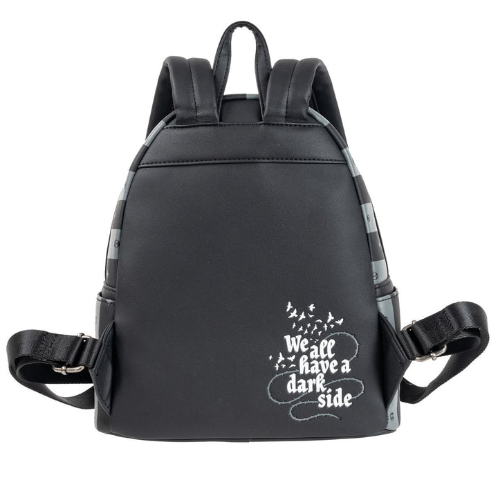 Loungefly Wednesday Adams Nevermore Mini-Backpack - Entertainment Earth Exclusive