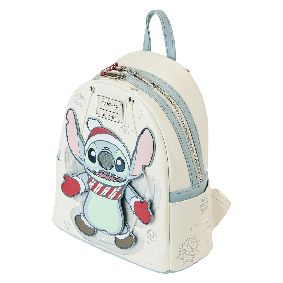 Loungefly Snow Angel Stitch Cosplay Mini-Backpack