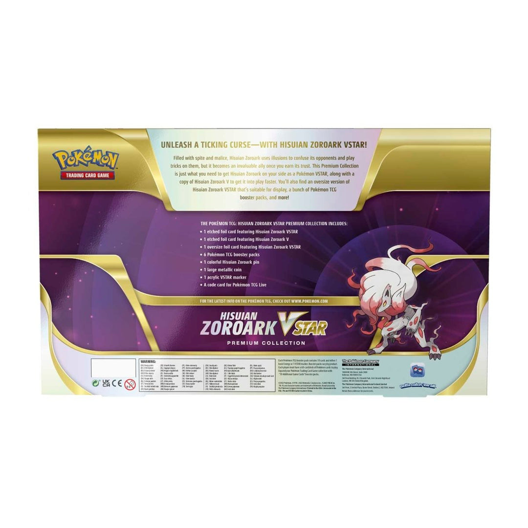 Pokmon TCG : Hisuian Zoroark V Star Premium Collection vRare Pokmon TCG : Hisuian Zoroark V Star Premium Collection vRare