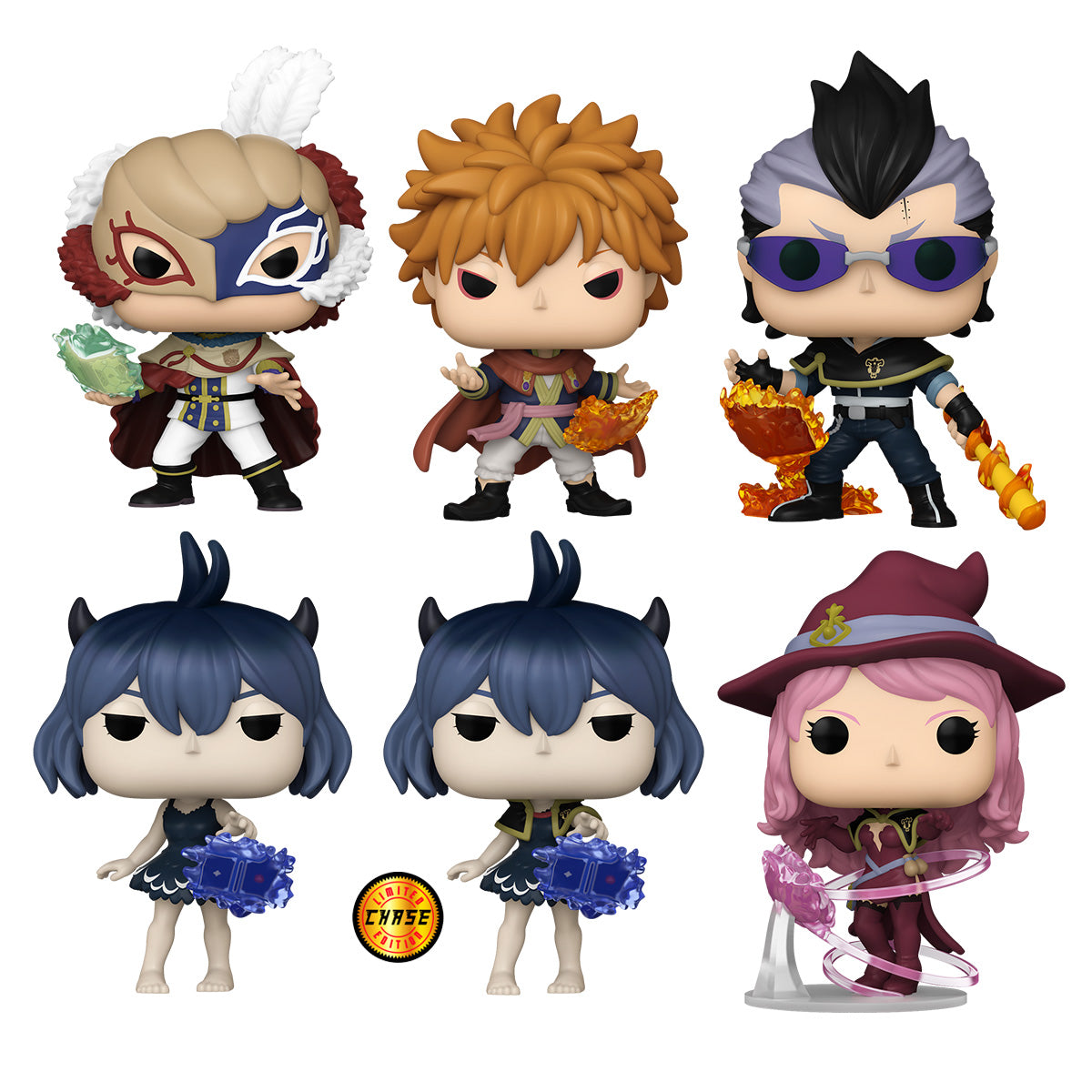 Anime Bundle Of 3: shops My Hero Academia/Black Clover/Bleach (Winter Con 2022) Pops!