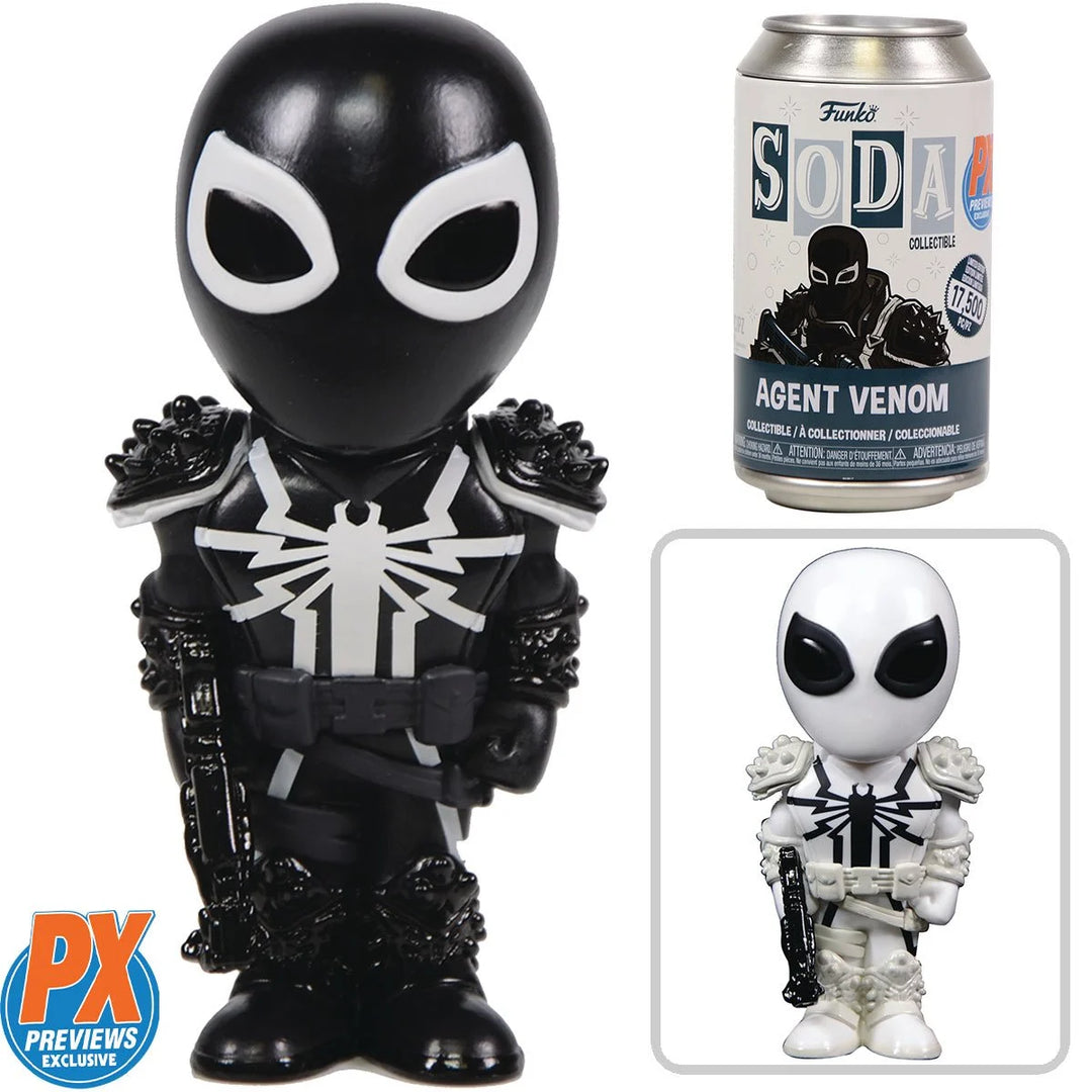 Vinyl Soda: Marvel - Agent Venom w/ Chance of Chase Funko Soda SDCC PX Exclusive (Pre-Order)