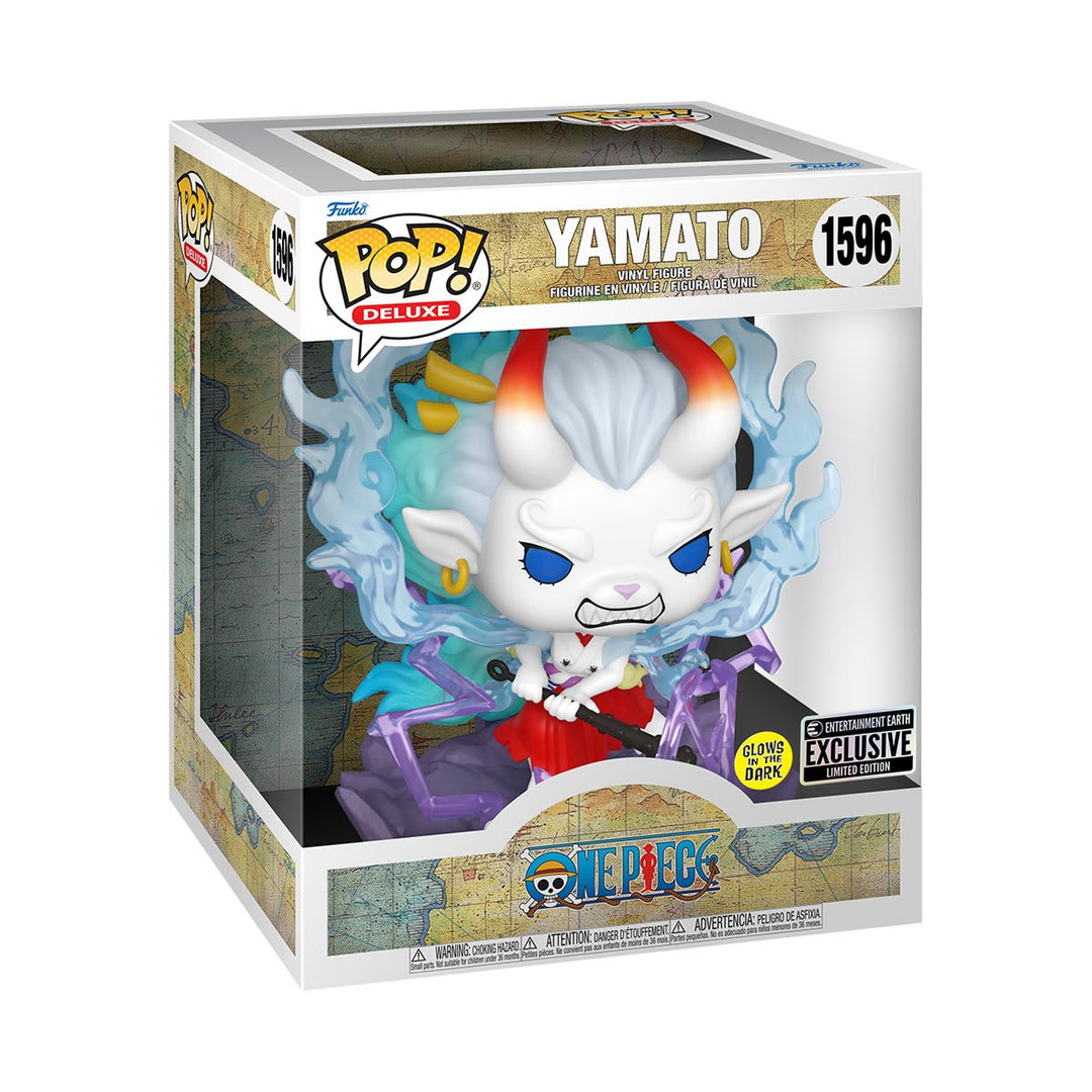 POP Deluxe: One Piece - Yamato Man Beast Form Glow Entertainment Earth Exclusive (Pre Order)