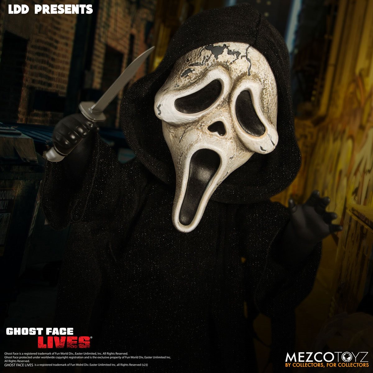 リビングデッドドールズ GhostFace スペシャルエディション 新品未開封 Scream : Ghost Face Zombie Edition Living Dead Doll – vRare