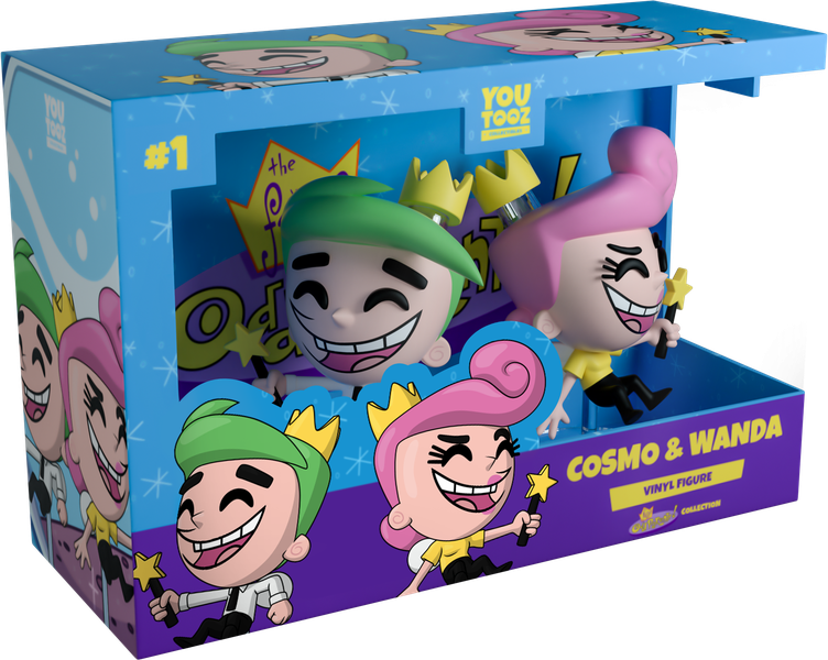 Youtooz : The Fairly OddParents - Cosmo & Wanda 2 Pack #1 (Pre Order)