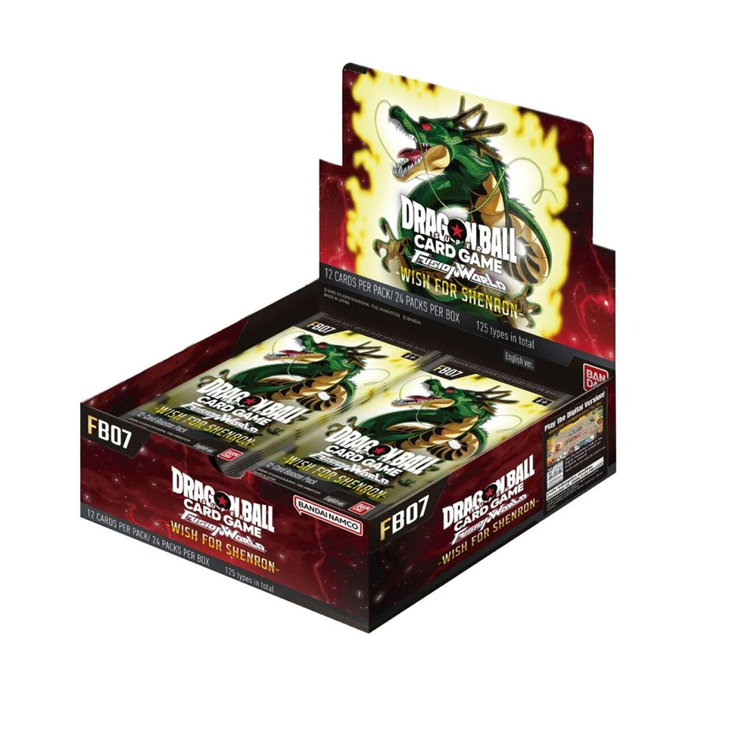 Dragon Ball Super Fusion World : Wish for Shenron Booster Box FB-07 vRare Dragon Ball Super Fusion World : Wish for Shenron Booster Box FB-07 vRare