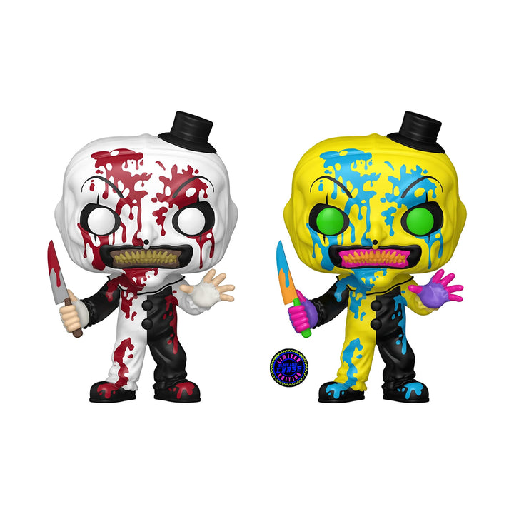 POP Horror: Terrifier 3 - Art the Clown (Bloody) Chase Blacklight Bundle Exclusive