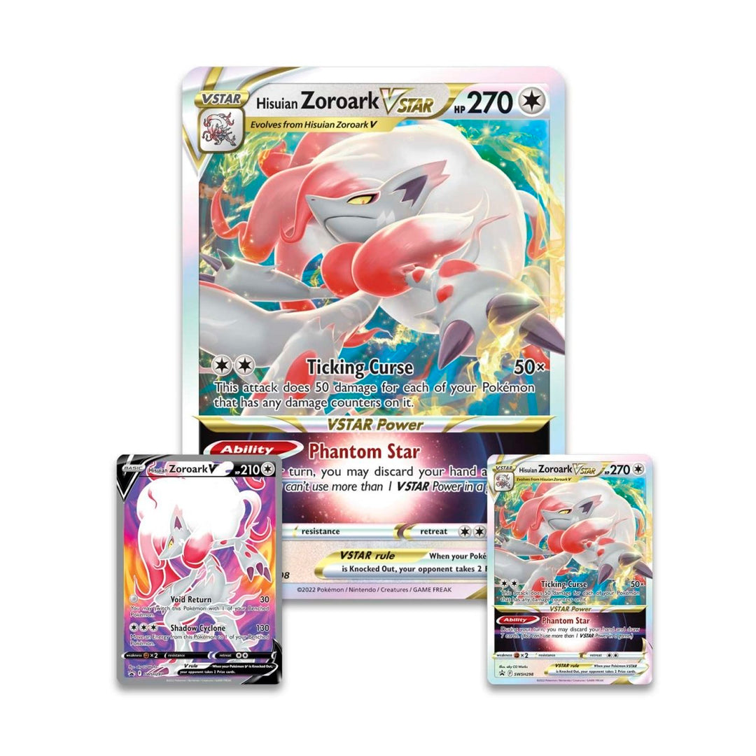 Pokémon TCG : Hisuian Zoroark V Star Premium Collection