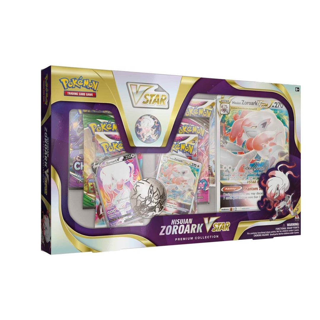 Pokmon TCG : Hisuian Zoroark V Star Premium Collection vRare Pokmon TCG : Hisuian Zoroark V Star Premium Collection vRare