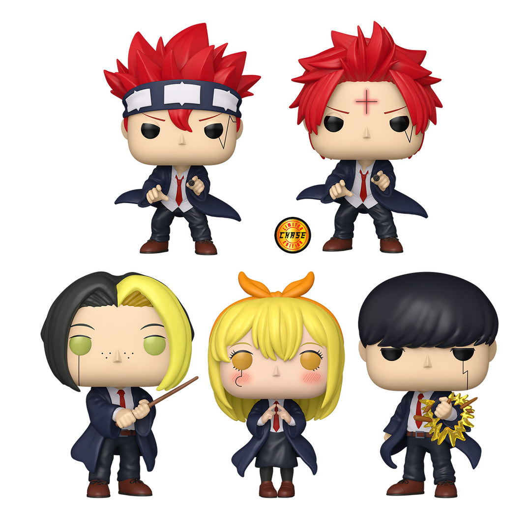 POP Animation: Mashle - vRare Set of 5 w/ Chase Bundle (Pre Order)