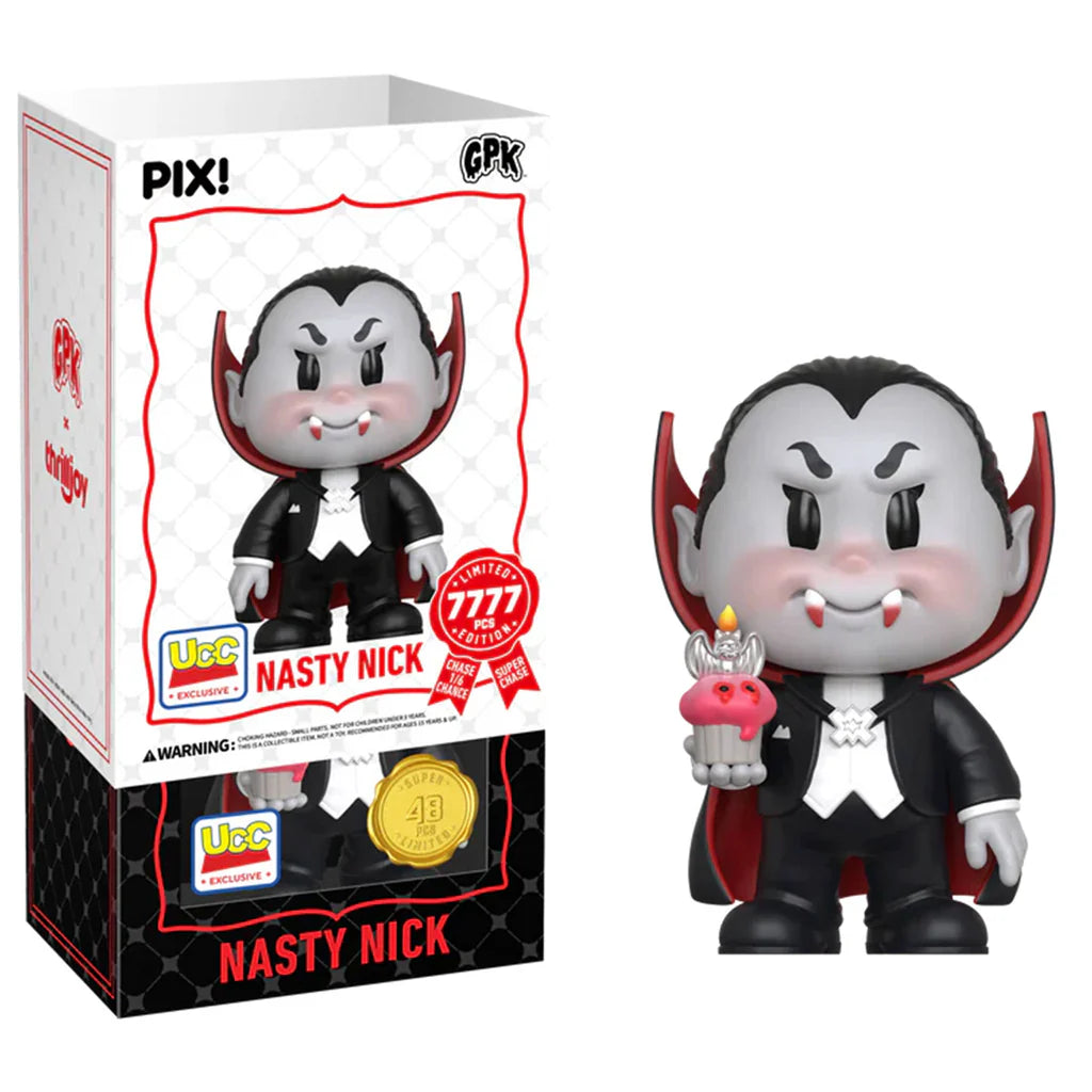 Thrilljoy PIX: Garbage Pail Kids - Nasty Nick UCC Exclusive (Chance at Chase) LE 7777