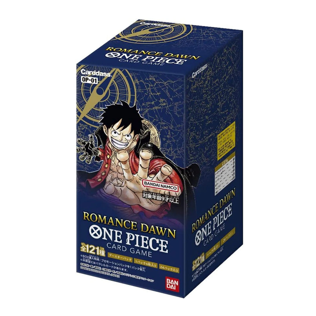JPN One Piece Romance Dawn Booster Box OP-01 vRare JPN One Piece Romance Dawn Booster Box OP-01 vRare