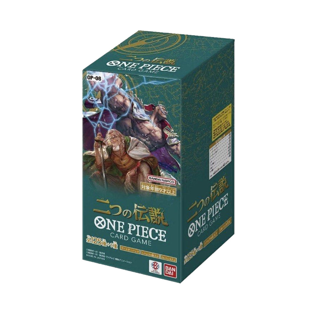 two legends booster box OPC-08 Pack the Big Mom Pirates as purple one piece card game two