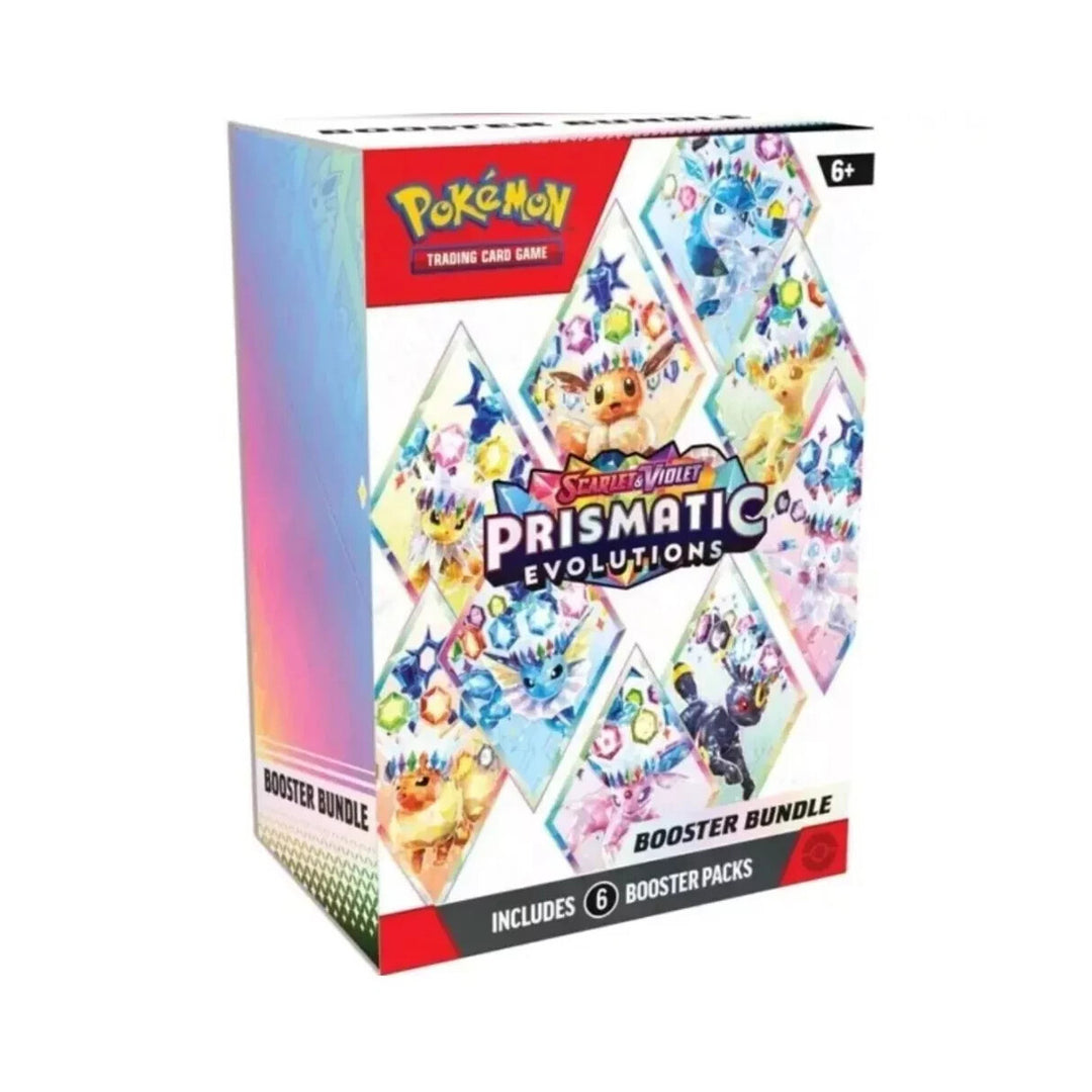 Pokemon TCG : Pokmon Prismatic Evolutions Booster Bundle (1 Box) vRare Pokemon TCG : Pokmon Prismatic Evolutions Booster Bundle (1 Box) vRare