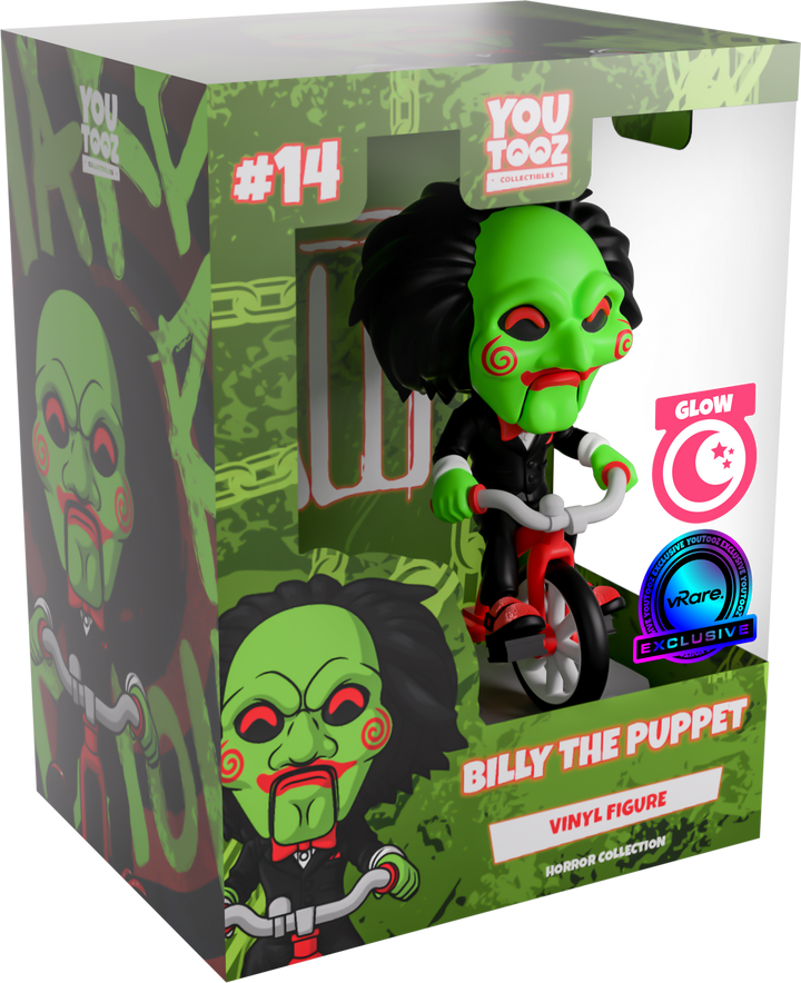 Youtooz : Saw - Billy the Puppet (GLOW) vRare Exclusive LE 1000