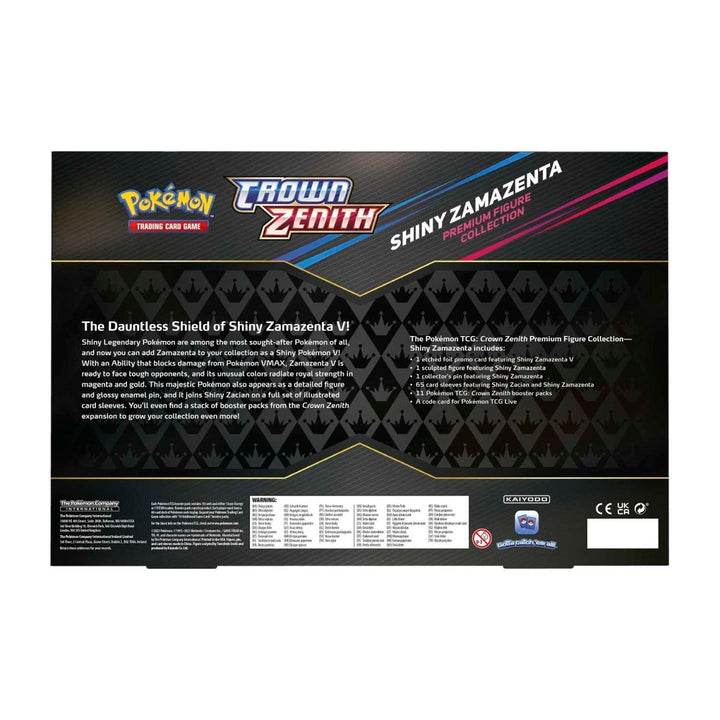 Pokémon TCG : Crown Zenith Premium Figure Collection (Shiny Zamazenta)