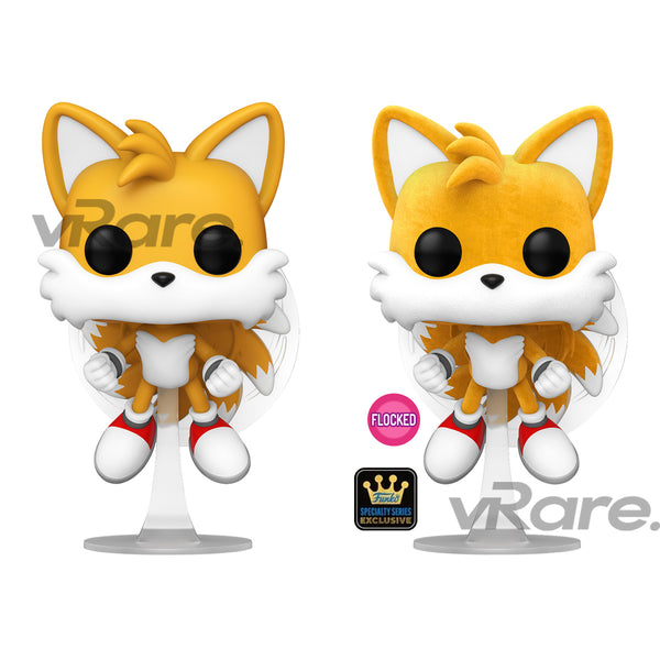 POP Games: Sonic The Hedgehog - Tails (Flocked) Chase Bundle Specialty –  vRare