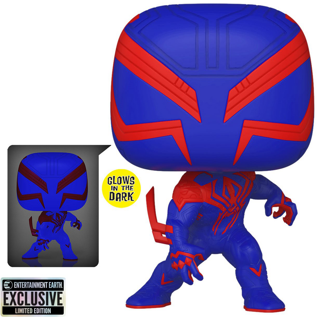 POP Marvel: Across The Spider-Verse - Spider-Man 2099 Glow Entertainment Earth Exclusive
