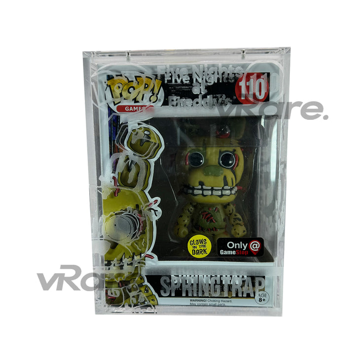 Pop Springtap POP Games: Five Nights at Freddy's - Springtrap Glow Gamestop Exclusiv ...