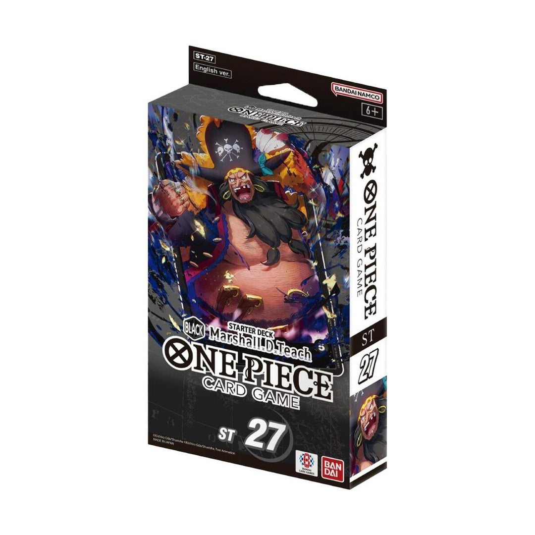 One Piece TCG: BLACK Marshall D Teach Starter Deck ST-27